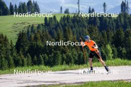 11.06.2023, Lavaze, Italy (ITA): Jesper Nelin (SWE) - Biathlon summer training, Lavaze (ITA). www.nordicfocus.com. © Barbieri/NordicFocus. Every downloaded picture is fee-liable.