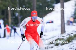 06.11.2023, Davos, Switzerland (SUI): Niklas Hartweg (SUI) - Biathlon preseason training, Davos (SUI). www.nordicfocus.com. © Manzoni/NordicFocus. Every downloaded picture is fee-liable.