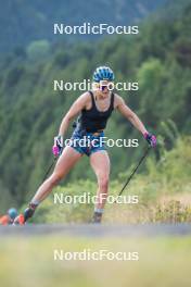 3.09.2023, Font-Romeu, France (FRA): Stina Nilsson (SWE) - Biathlon training, Font-Romeu (FRA). www.nordicfocus.com. © Authamayou/NordicFocus. Every downloaded picture is fee-liable.
