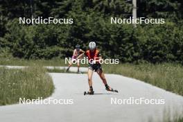 12.06.2023, Forni Avoltri, Italy (ITA): Martina Trabucchi (ITA) - Biathlon summer training, Forni Avoltri (ITA). www.nordicfocus.com. © Del Fabbro/NordicFocus. Every downloaded picture is fee-liable.