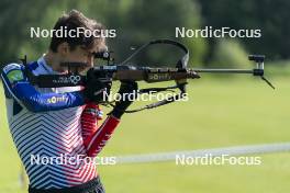 30.05.2023, Col Bayard, France (FRA): Eric Perrot (FRA) - Biathlon summer training, Col Bayard (FRA). www.nordicfocus.com. © Thibaut/NordicFocus. Every downloaded picture is fee-liable.