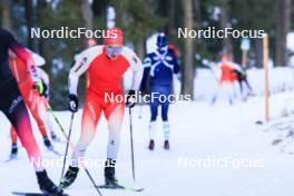 06.11.2023, Davos, Switzerland (SUI): Niklas Hartweg (SUI) - Biathlon preseason training, Davos (SUI). www.nordicfocus.com. © Manzoni/NordicFocus. Every downloaded picture is fee-liable.
