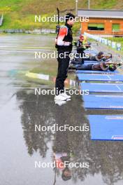 19.05.2023, Lenzerheide, Switzerland (SUI): Niklas Hartweg (SUI) - Biathlon summer training, Lenzerheide (SUI). www.nordicfocus.com. © Manzoni/NordicFocus. Every downloaded picture is fee-liable.