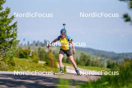 17.06.2023, Lavaze, Italy (ITA): Johanna Skottheim (SWE) - Biathlon summer training, Lavaze (ITA). www.nordicfocus.com. © Barbieri/NordicFocus. Every downloaded picture is fee-liable.