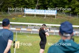 30.05.2023, La Feclaz, France (FRA): Paula Botet (FRA) - Biathlon summer training, La Feclaz (FRA). www.nordicfocus.com. © Joly/NordicFocus. Every downloaded picture is fee-liable.