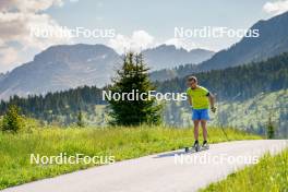 17.06.2023, Lavaze, Italy (ITA): Patrick Braunhofer (ITA) - Biathlon summer training, Lavaze (ITA). www.nordicfocus.com. © Barbieri/NordicFocus. Every downloaded picture is fee-liable.