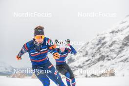 04.11.2023, Bessans, France (FRA): Fabien Claude (FRA) - Biathlon training, Bessans (FRA). www.nordicfocus.com. © Authamayou/NordicFocus. Every downloaded picture is fee-liable.