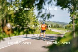 17.06.2023, Lavaze, Italy (ITA): Oskar Brandt (SWE) - Biathlon summer training, Lavaze (ITA). www.nordicfocus.com. © Barbieri/NordicFocus. Every downloaded picture is fee-liable.