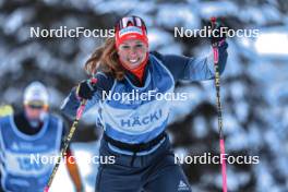 08.11.2023, Davos, Switzerland (SUI): Lena Haecki Gross (SUI) - Biathlon preseason training, Davos (SUI). www.nordicfocus.com. © Manzoni/NordicFocus. Every downloaded picture is fee-liable.