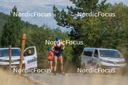 3.09.2023, Font-Romeu, France (FRA): Stina Nilsson (SWE) - Biathlon training, Font-Romeu (FRA). www.nordicfocus.com. © Authamayou/NordicFocus. Every downloaded picture is fee-liable.