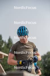 04.09.2023, Font-Romeu, France (FRA): Sebastian Samuelsson (SWE) - Biathlon training, Font-Romeu (FRA). www.nordicfocus.com. © Authamayou/NordicFocus. Every downloaded picture is fee-liable.