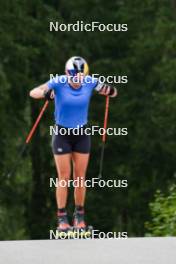 10.08.2023, Ruhpolding, Germany (GER): Dorothea Wierer (ITA) - Biathlon summer training, Ruhpolding (GER). www.nordicfocus.com. © Reiter/NordicFocus. Every downloaded picture is fee-liable.