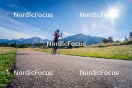 30.09.2023, Lavaze, Italy (ITA): Franziska Preuss (GER) - Biathlon summer training, Lavaze (ITA). www.nordicfocus.com. © Barbieri/NordicFocus. Every downloaded picture is fee-liable.