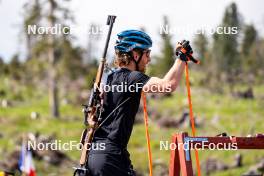 08.06.2023, Lavaze, Italy (ITA): Peppe Femling (SWE) - Biathlon summer training, Lavaze (ITA). www.nordicfocus.com. © Barbieri/NordicFocus. Every downloaded picture is fee-liable.