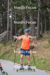 12.09.2023, Font-Romeu, France (FRA): Sebastian Samuelsson (SWE) - Biathlon training, Font-Romeu (FRA). www.nordicfocus.com. © Authamayou/NordicFocus. Every downloaded picture is fee-liable.