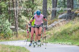 06.09.2023, Font-Romeu, France (FRA): Hanna Oeberg (SWE) - Biathlon training, Font-Romeu (FRA). www.nordicfocus.com. © Authamayou/NordicFocus. Every downloaded picture is fee-liable.