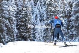 08.11.2023, Davos, Switzerland (SUI): Niklas Hartweg (SUI) - Biathlon preseason training, Davos (SUI). www.nordicfocus.com. © Manzoni/NordicFocus. Every downloaded picture is fee-liable.