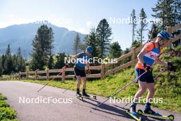 11.06.2023, Lavaze, Italy (ITA): Peppe Femling (SWE) - Biathlon summer training, Lavaze (ITA). www.nordicfocus.com. © Barbieri/NordicFocus. Every downloaded picture is fee-liable.