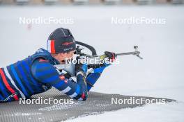 03.11.2023, Bessans, France (FRA): Quentin Fillon-Maillet (FRA) - Biathlon training, Bessans (FRA). www.nordicfocus.com. © Authamayou/NordicFocus. Every downloaded picture is fee-liable.