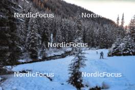 08.11.2023, Davos, Switzerland (SUI): Feature: Track atmosphere  - Biathlon preseason training, Davos (SUI). www.nordicfocus.com. © Manzoni/NordicFocus. Every downloaded picture is fee-liable.