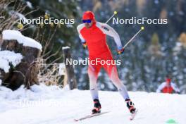 07.11.2023, Davos, Switzerland (SUI): Dajan Danuser (SUI) - Biathlon preseason training, Davos (SUI). www.nordicfocus.com. © Manzoni/NordicFocus. Every downloaded picture is fee-liable.