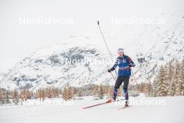 04.11.2023, Bessans, France (FRA): Emilien Claude (FRA) - Biathlon training, Bessans (FRA). www.nordicfocus.com. © Authamayou/NordicFocus. Every downloaded picture is fee-liable.