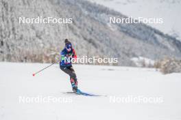 04.11.2023, Bessans, France (FRA): Anaëlle Bondoux (FRA) - Biathlon training, Bessans (FRA). www.nordicfocus.com. © Authamayou/NordicFocus. Every downloaded picture is fee-liable.