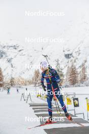 03.11.2023, Bessans, France (FRA): Emilien Jacquelin (FRA) - Biathlon training, Bessans (FRA). www.nordicfocus.com. © Authamayou/NordicFocus. Every downloaded picture is fee-liable.