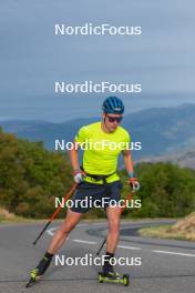 3.09.2023, Font-Romeu, France (FRA): Martin Ponsiluoma (SWE) - Biathlon training, Font-Romeu (FRA). www.nordicfocus.com. © Authamayou/NordicFocus. Every downloaded picture is fee-liable.