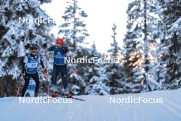 08.11.2023, Davos, Switzerland (SUI): Lea Meier (SUI) - Biathlon preseason training, Davos (SUI). www.nordicfocus.com. © Manzoni/NordicFocus. Every downloaded picture is fee-liable.