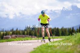 11.06.2023, Lavaze, Italy (ITA): Emil Nykvist (SWE) - Biathlon summer training, Lavaze (ITA). www.nordicfocus.com. © Barbieri/NordicFocus. Every downloaded picture is fee-liable.