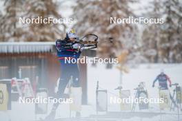 03.11.2023, Bessans, France (FRA): Eric Perrot - Biathlon training, Bessans (FRA). www.nordicfocus.com. © Authamayou/NordicFocus. Every downloaded picture is fee-liable.
