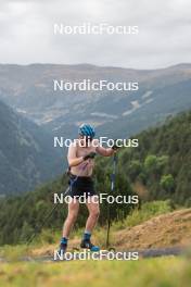 3.09.2023, Font-Romeu, France (FRA): Viktor Brandt (SWE) - Biathlon training, Font-Romeu (FRA). www.nordicfocus.com. © Authamayou/NordicFocus. Every downloaded picture is fee-liable.