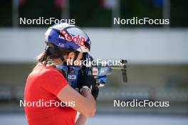 08.08.2023, Ruhpolding, Germany (GER): Dorothea Wierer (ITA) - Biathlon summer training, Ruhpolding (GER). www.nordicfocus.com. © Reiter/NordicFocus. Every downloaded picture is fee-liable.