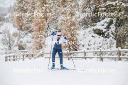 04.11.2023, Bessans, France (FRA): Gilonne Guigonnat (FRA) - Biathlon training, Bessans (FRA). www.nordicfocus.com. © Authamayou/NordicFocus. Every downloaded picture is fee-liable.