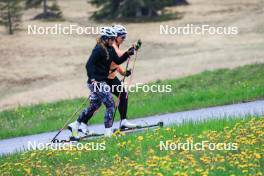 19.05.2023, Lenzerheide, Switzerland (SUI): Lena Haecki Gross (SUI), Irene Cadurisch (SUI), (l-r) - Biathlon summer training, Lenzerheide (SUI). www.nordicfocus.com. © Manzoni/NordicFocus. Every downloaded picture is fee-liable.