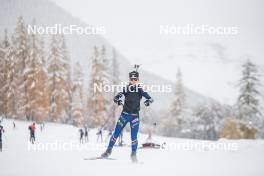 04.11.2023, Bessans, France (FRA): Jeanne Richard (FRA) - Biathlon training, Bessans (FRA). www.nordicfocus.com. © Authamayou/NordicFocus. Every downloaded picture is fee-liable.