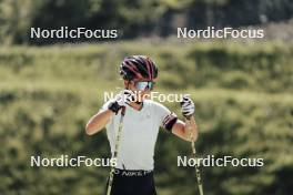 12.06.2023, Forni Avoltri, Italy (ITA): Sara Scattolo (ITA) - Biathlon summer training, Forni Avoltri (ITA). www.nordicfocus.com. © Del Fabbro/NordicFocus. Every downloaded picture is fee-liable.