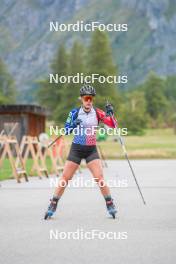 22.09.2023, Bessans, France (FRA): Sophie Chauveau (FRA) - Biathlon training, Bessans (FRA). www.nordicfocus.com. © Authamayou/NordicFocus. Every downloaded picture is fee-liable.
