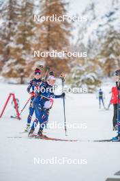 04.11.2023, Bessans, France (FRA): Camille Coupe (FRA) - Biathlon training, Bessans (FRA). www.nordicfocus.com. © Authamayou/NordicFocus. Every downloaded picture is fee-liable.