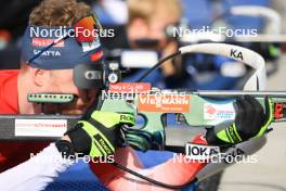 20.05.2023, Lenzerheide, Switzerland (SUI): Sebastian Stalder (SUI) - Biathlon summer training, Lenzerheide (SUI). www.nordicfocus.com. © Manzoni/NordicFocus. Every downloaded picture is fee-liable.
