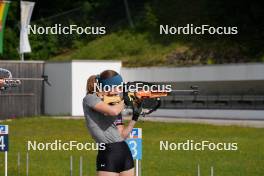 08.06.2023, Ruhpolding, Germany (GER): Ziva Klemencic (SLO) - Biathlon summer training, Ruhpolding (GER). www.nordicfocus.com. © Reiter/NordicFocus. Every downloaded picture is fee-liable.