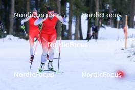 06.11.2023, Davos, Switzerland (SUI): Lena Haecki Gross (SUI) - Biathlon preseason training, Davos (SUI). www.nordicfocus.com. © Manzoni/NordicFocus. Every downloaded picture is fee-liable.