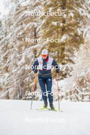 04.11.2023, Bessans, France (FRA): Justine Braisaz-Bouchet (FRA) - Biathlon training, Bessans (FRA). www.nordicfocus.com. © Authamayou/NordicFocus. Every downloaded picture is fee-liable.