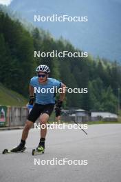 08.06.2023, Ruhpolding, Germany (GER): Niklas Hartweg (SUI) - biathlon summer training, Ruhpolding (GER). www.nordicfocus.com. © Reiter/NordicFocus. Every downloaded picture is fee-liable.