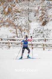 04.11.2023, Bessans, France (FRA): Anaëlle Bondoux (FRA) - Biathlon training, Bessans (FRA). www.nordicfocus.com. © Authamayou/NordicFocus. Every downloaded picture is fee-liable.