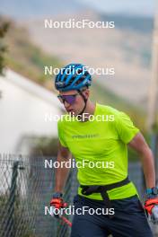 3.09.2023, Font-Romeu, France (FRA): Martin Ponsiluoma (SWE) - Biathlon training, Font-Romeu (FRA). www.nordicfocus.com. © Authamayou/NordicFocus. Every downloaded picture is fee-liable.