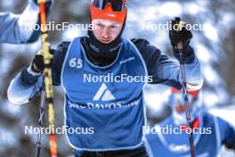 08.11.2023, Davos, Switzerland (SUI): Gion Stalder (SUI) - Biathlon preseason training, Davos (SUI). www.nordicfocus.com. © Manzoni/NordicFocus. Every downloaded picture is fee-liable.