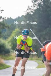 06.09.2023, Font-Romeu, France (FRA): Martin Ponsiluoma (SWE) - Biathlon training, Font-Romeu (FRA). www.nordicfocus.com. © Authamayou/NordicFocus. Every downloaded picture is fee-liable.
