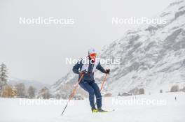 04.11.2023, Bessans, France (FRA): Justine Braisaz-Bouchet (FRA) - Biathlon training, Bessans (FRA). www.nordicfocus.com. © Authamayou/NordicFocus. Every downloaded picture is fee-liable.